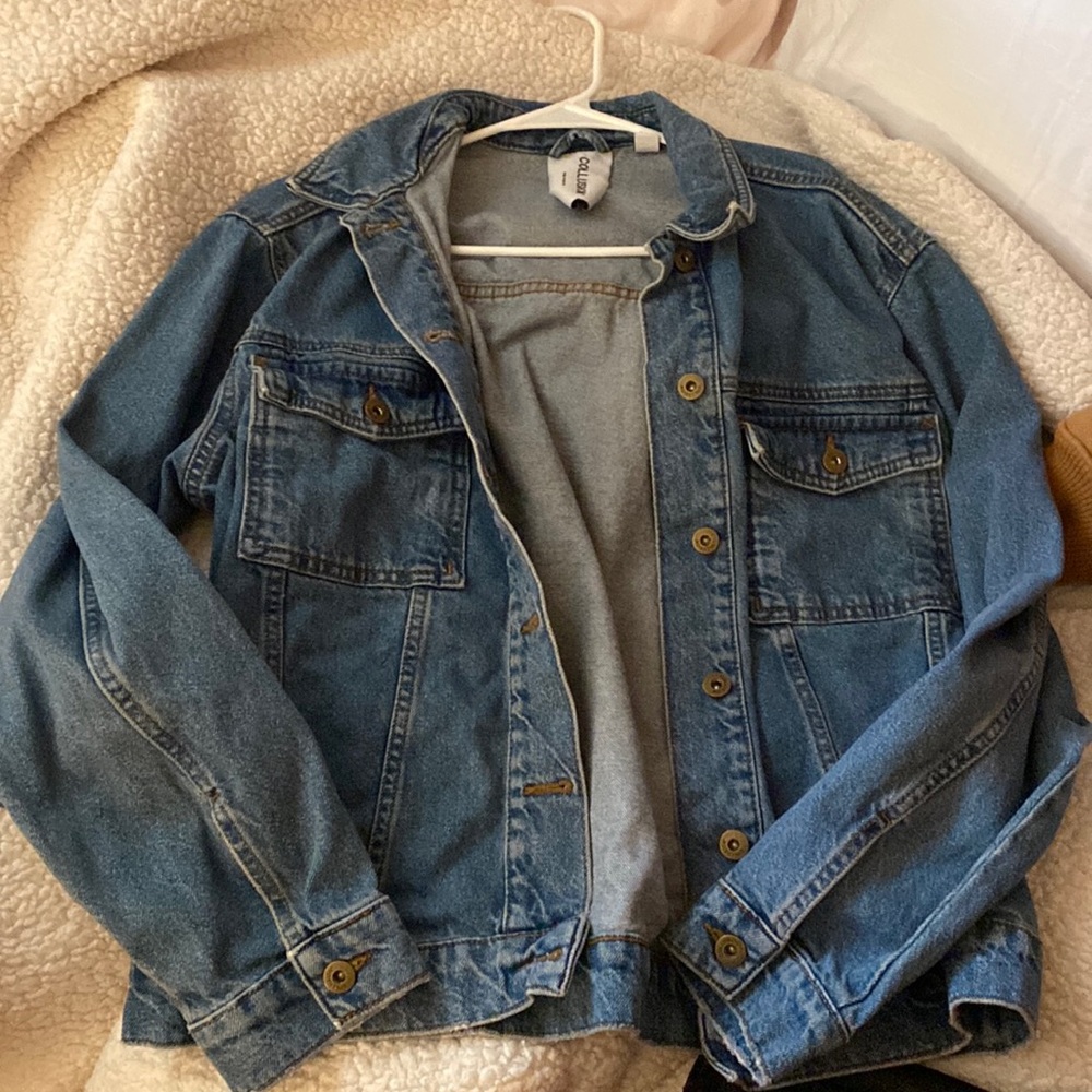 asos oversized denim jacket